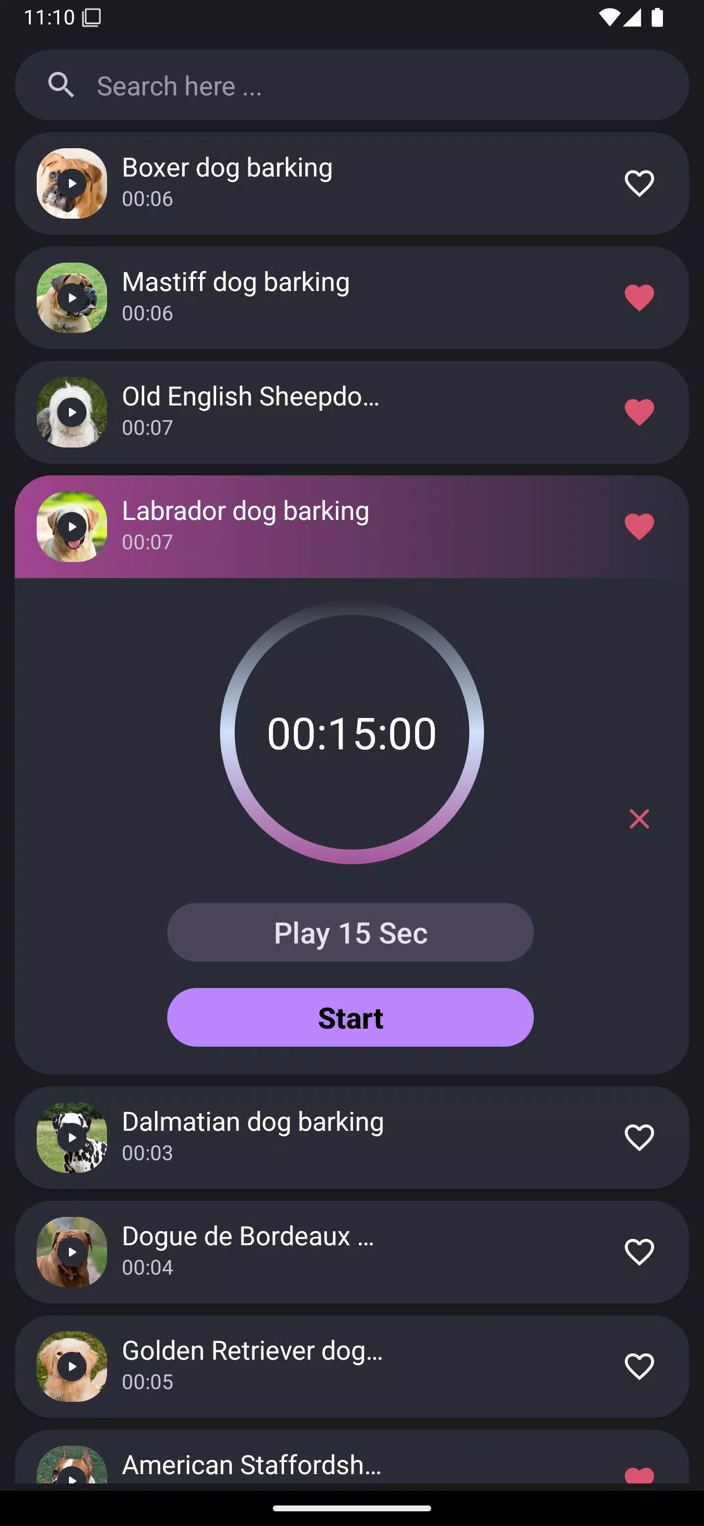 Dog Barking Sounds Screenshots