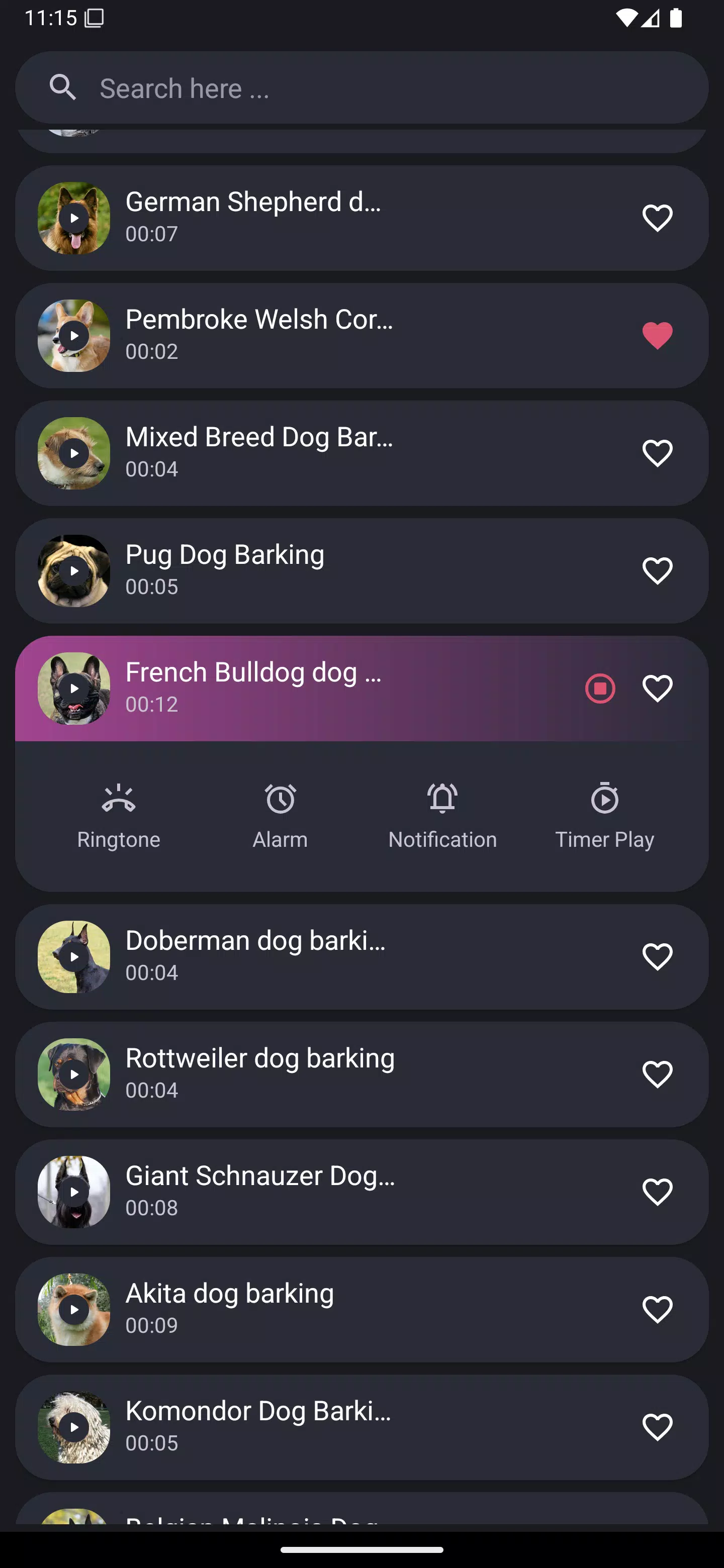 Dog Barking Sounds Screenshots