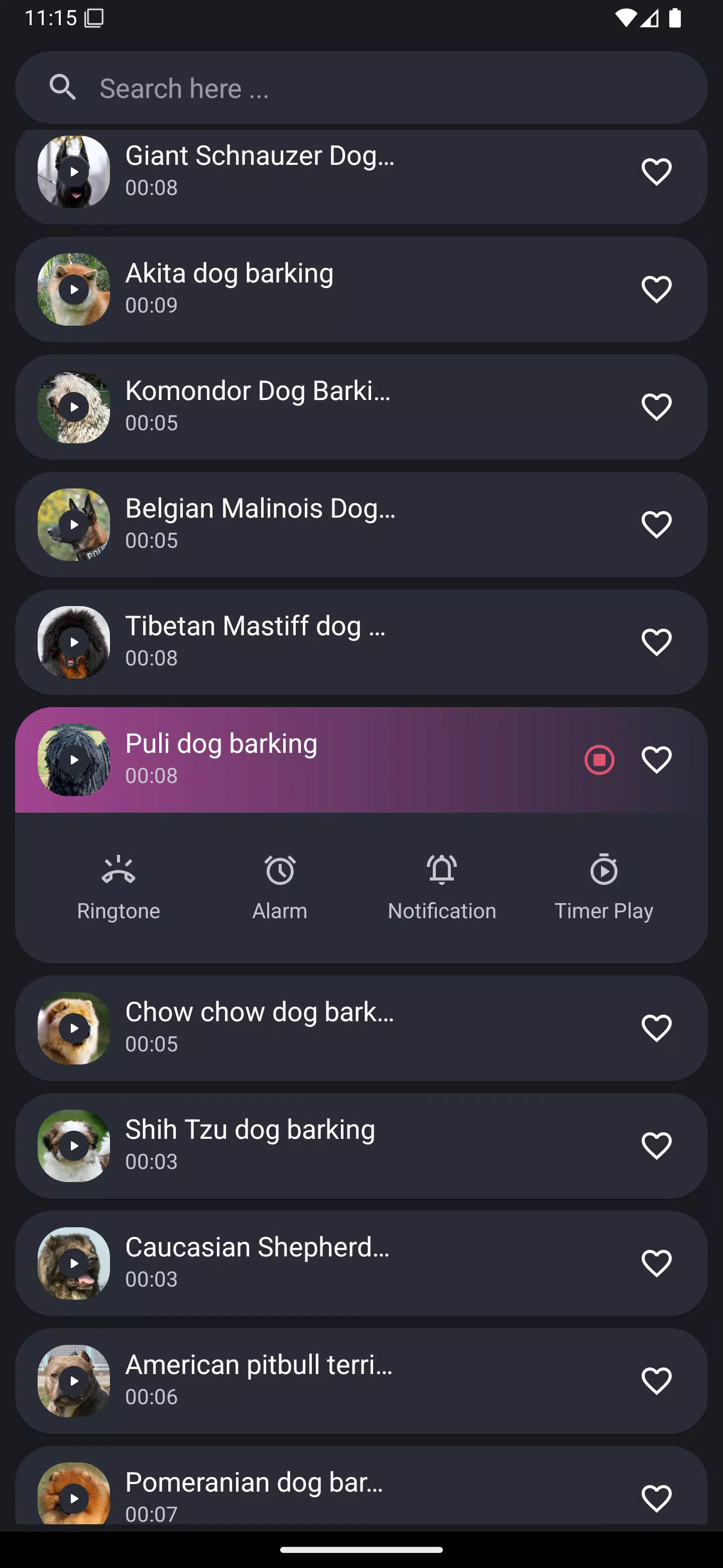 Dog Barking Sounds Screenshots