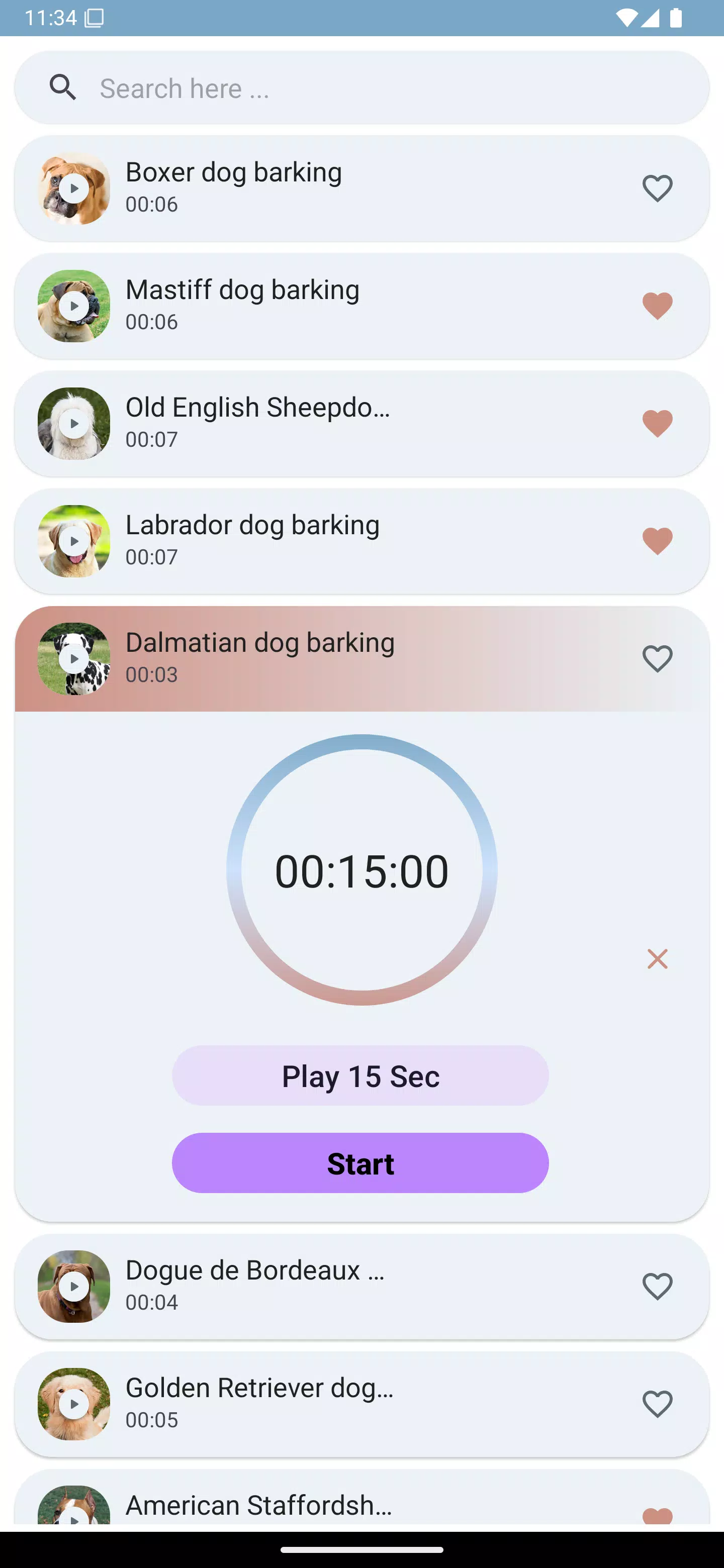 Dog Barking Sounds Screenshots