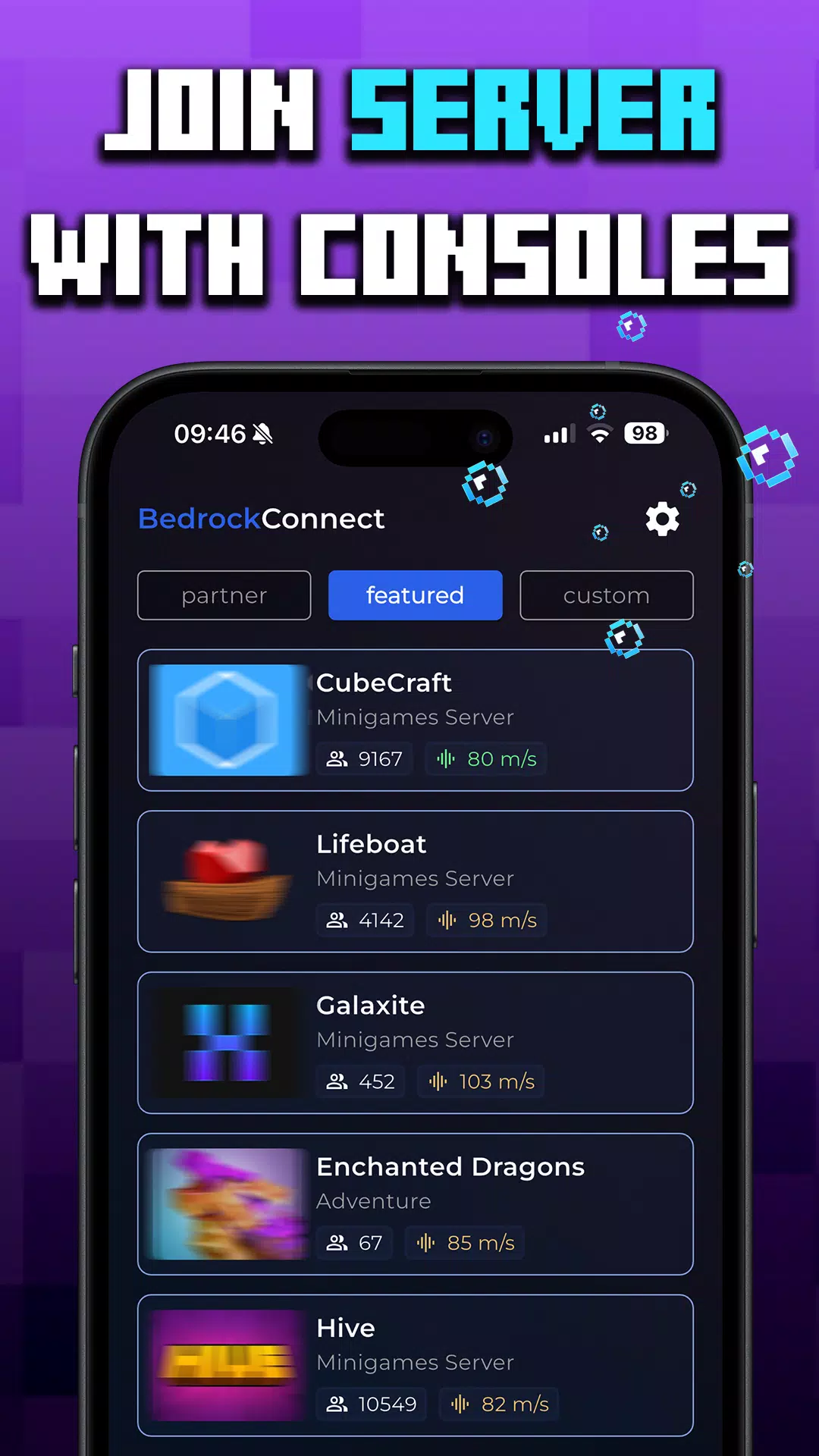 BedrockConnect Screenshots