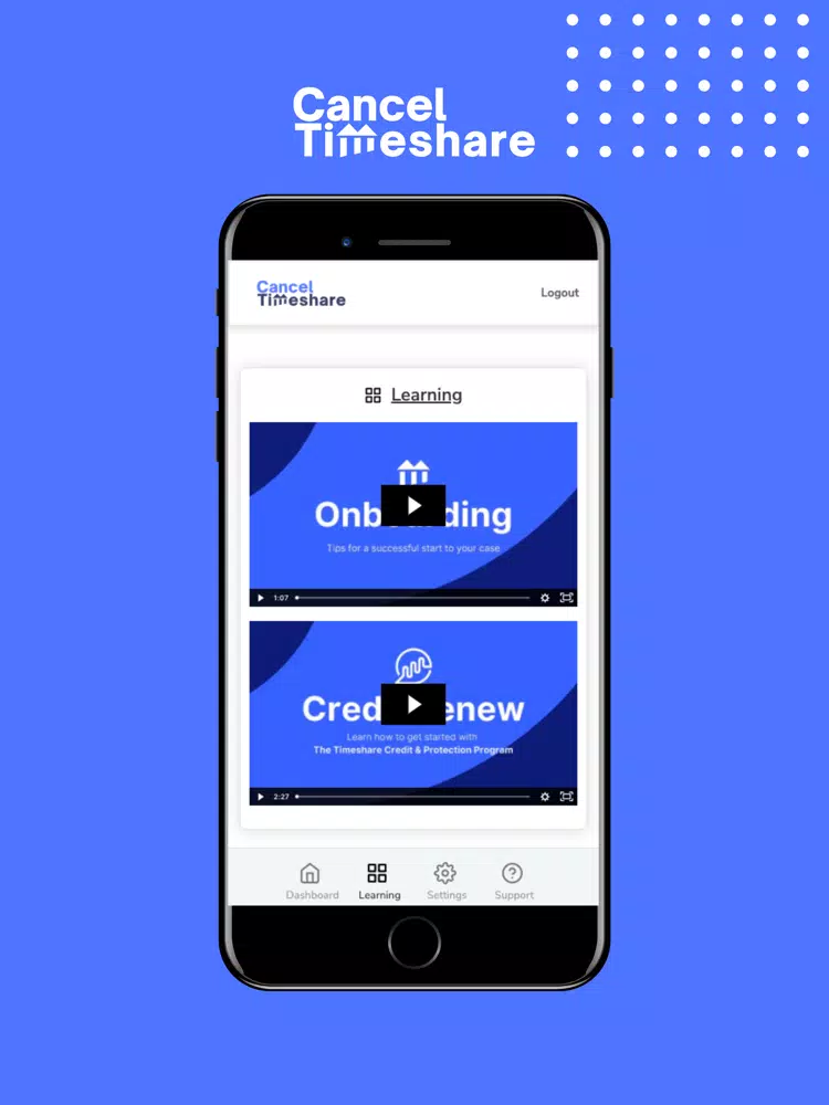 Cancel Timeshare iPad Screenshots