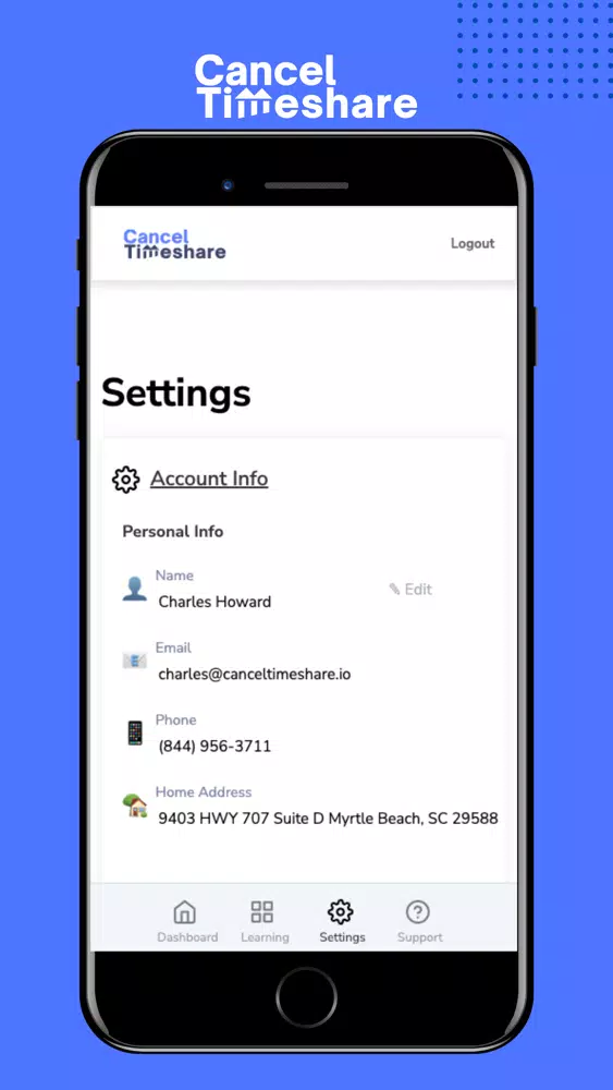 Cancel Timeshare Screenshots