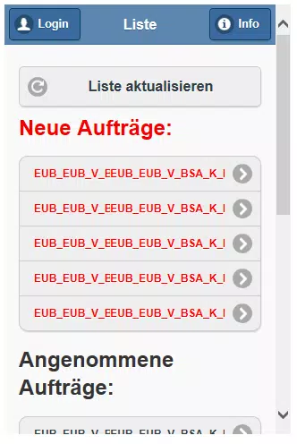 EUB.Mobile.Container Screenshots