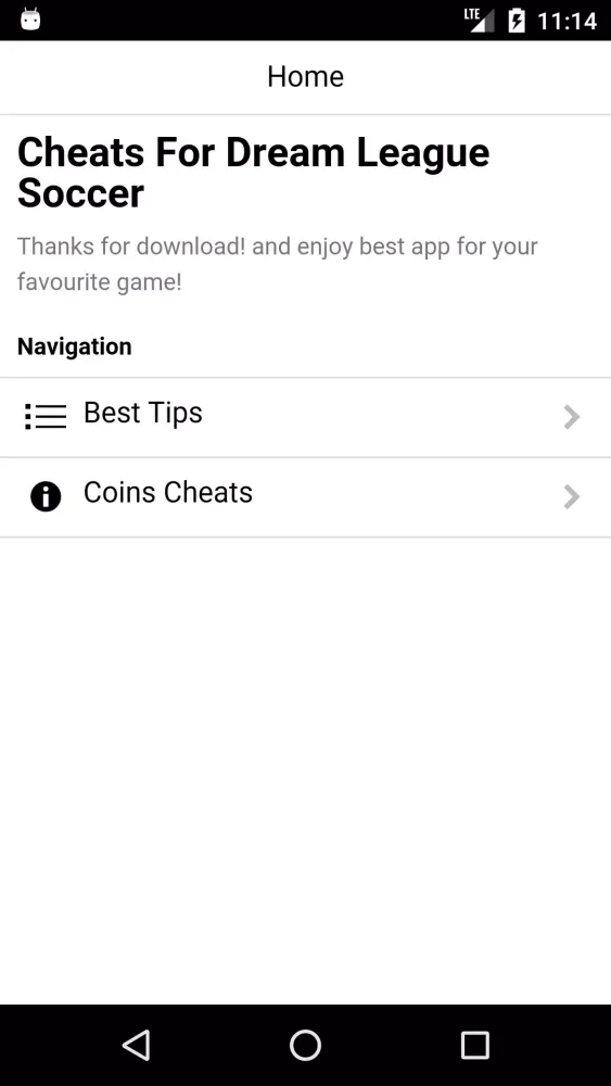 Cheats For Dream League Soccer Screenshots