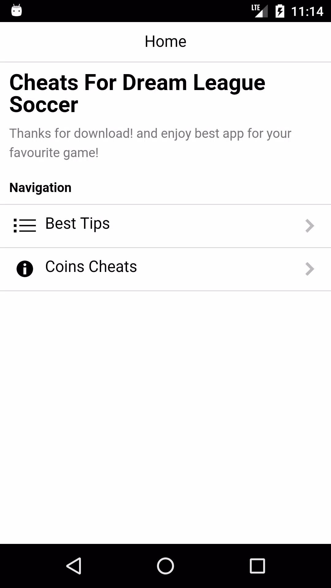 Cheats For Dream League Soccer Screenshots