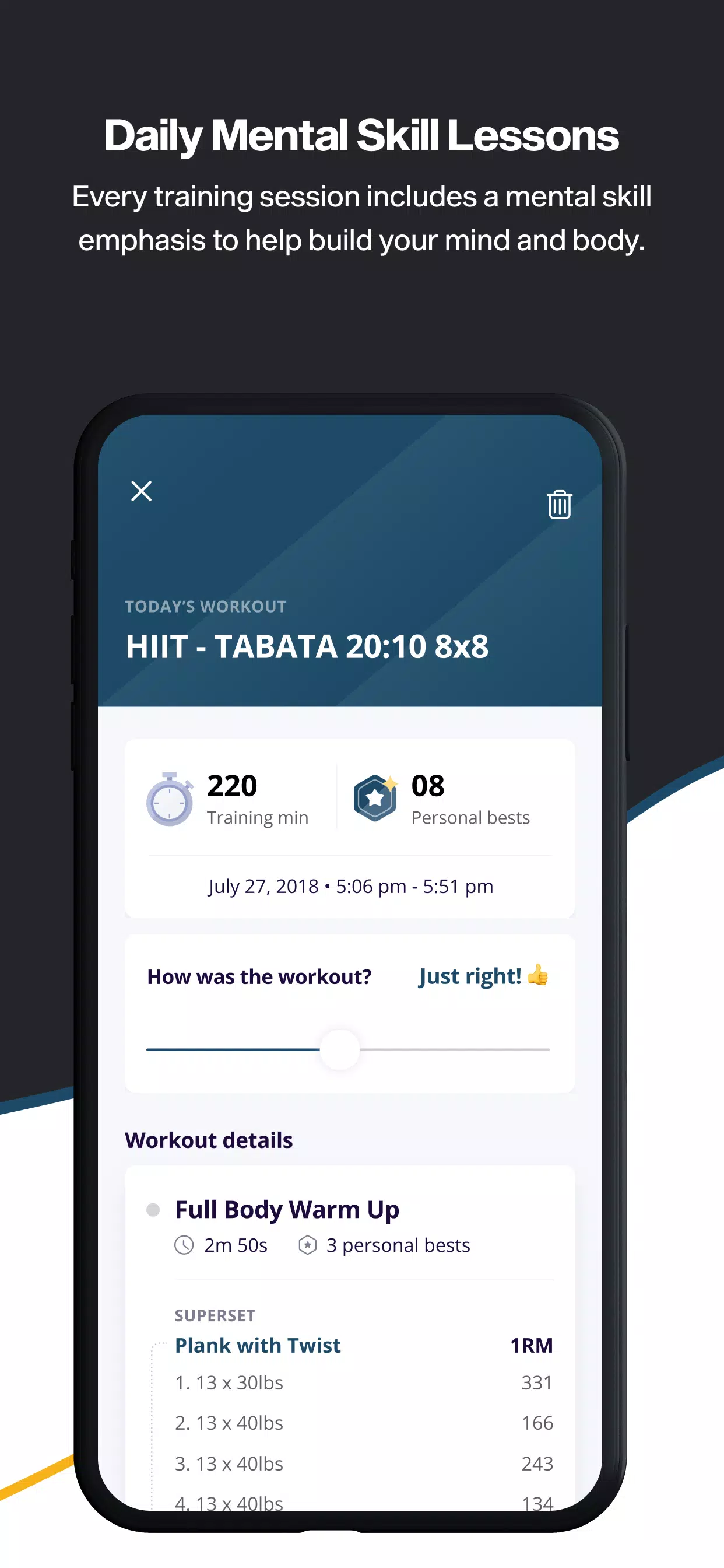 Building the Elite Training Screenshots