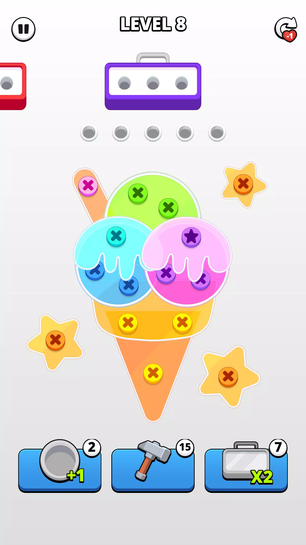 Puzzle Screw・Nuts & Bolts Game Screenshots