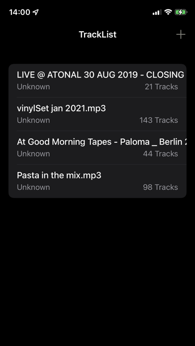 TrackList – Analyze DJ Sets Screenshots