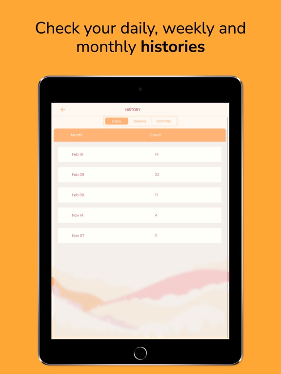 Hit Click Counter: Manage Life iPad Screenshots