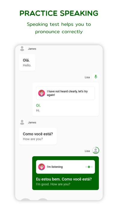 Portuguese -Listening Speaking應用截圖