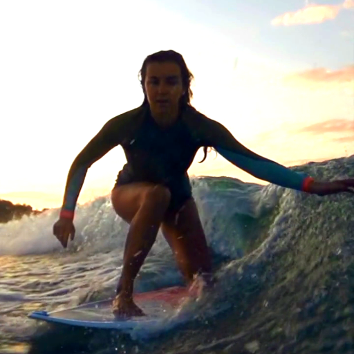 Surfing live wallpaper