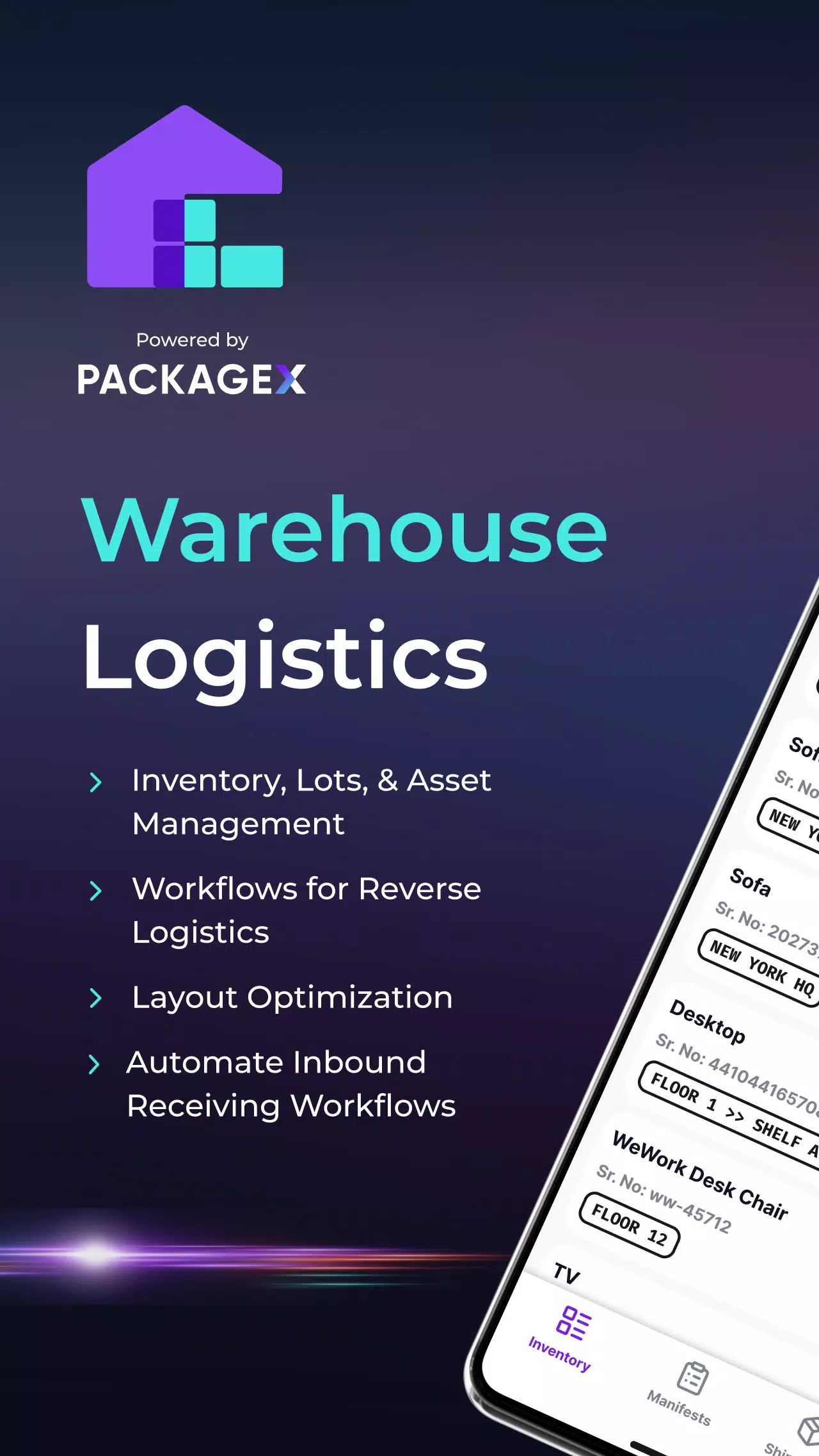 Warehouse Logistics Screenshots