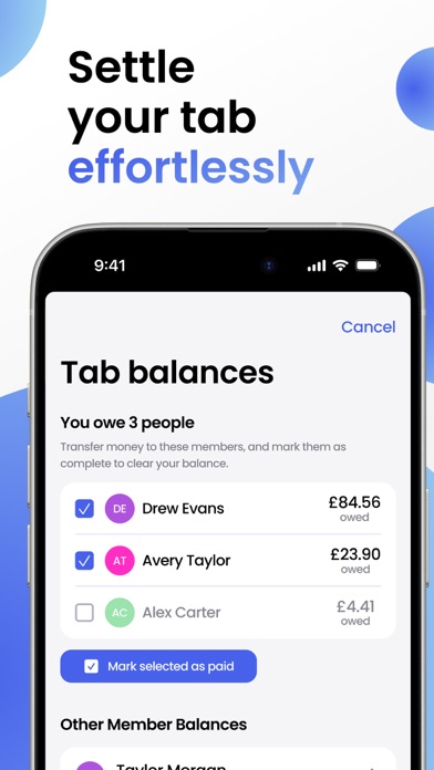 Quicksplit - Group expenses Screenshots