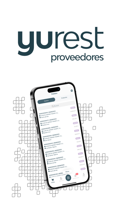 Yurest - Acceso proveedor Screenshots