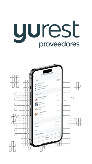 Yurest - Acceso proveedor Screenshots