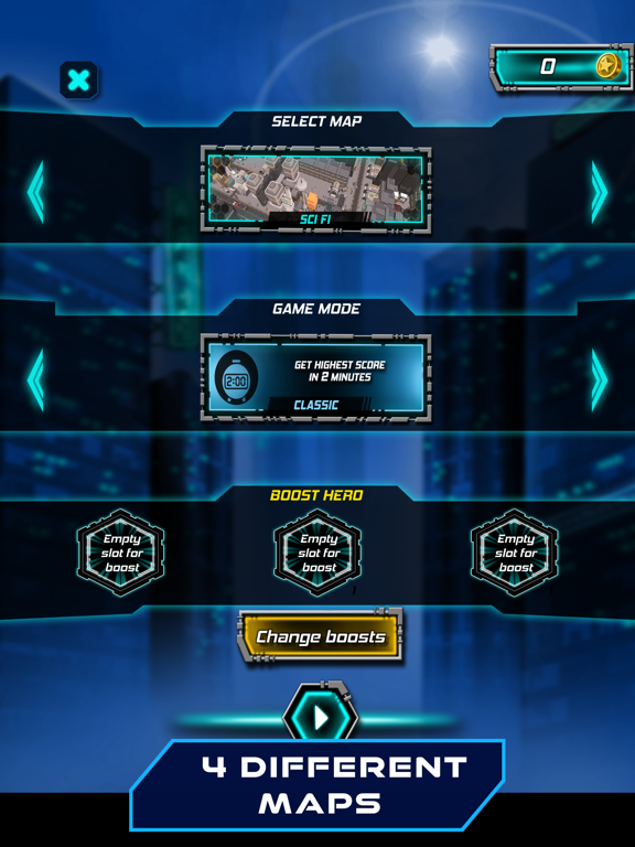ภาพหน้าจอของ SciFi.io Robot Battle Game IO iPad 