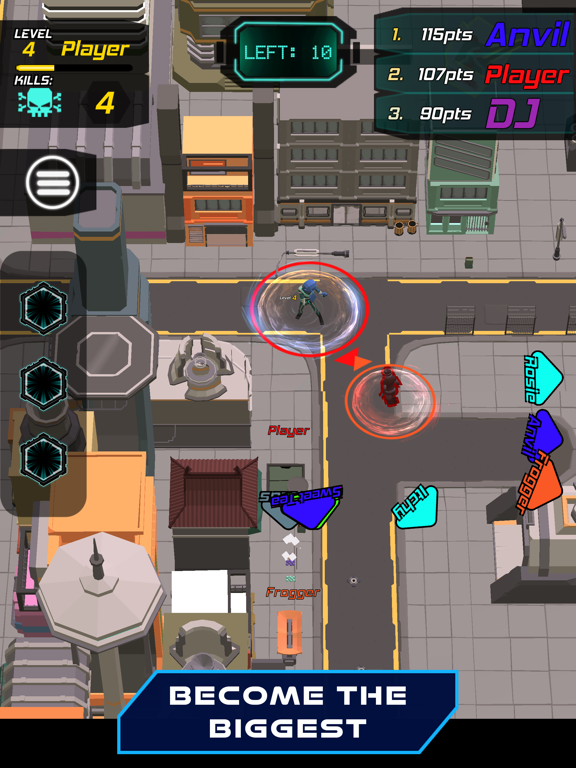 ภาพหน้าจอของ SciFi.io Robot Battle Game IO iPad 