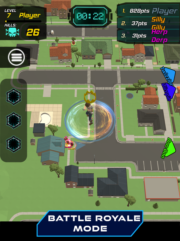 ภาพหน้าจอของ SciFi.io Robot Battle Game IO iPad 