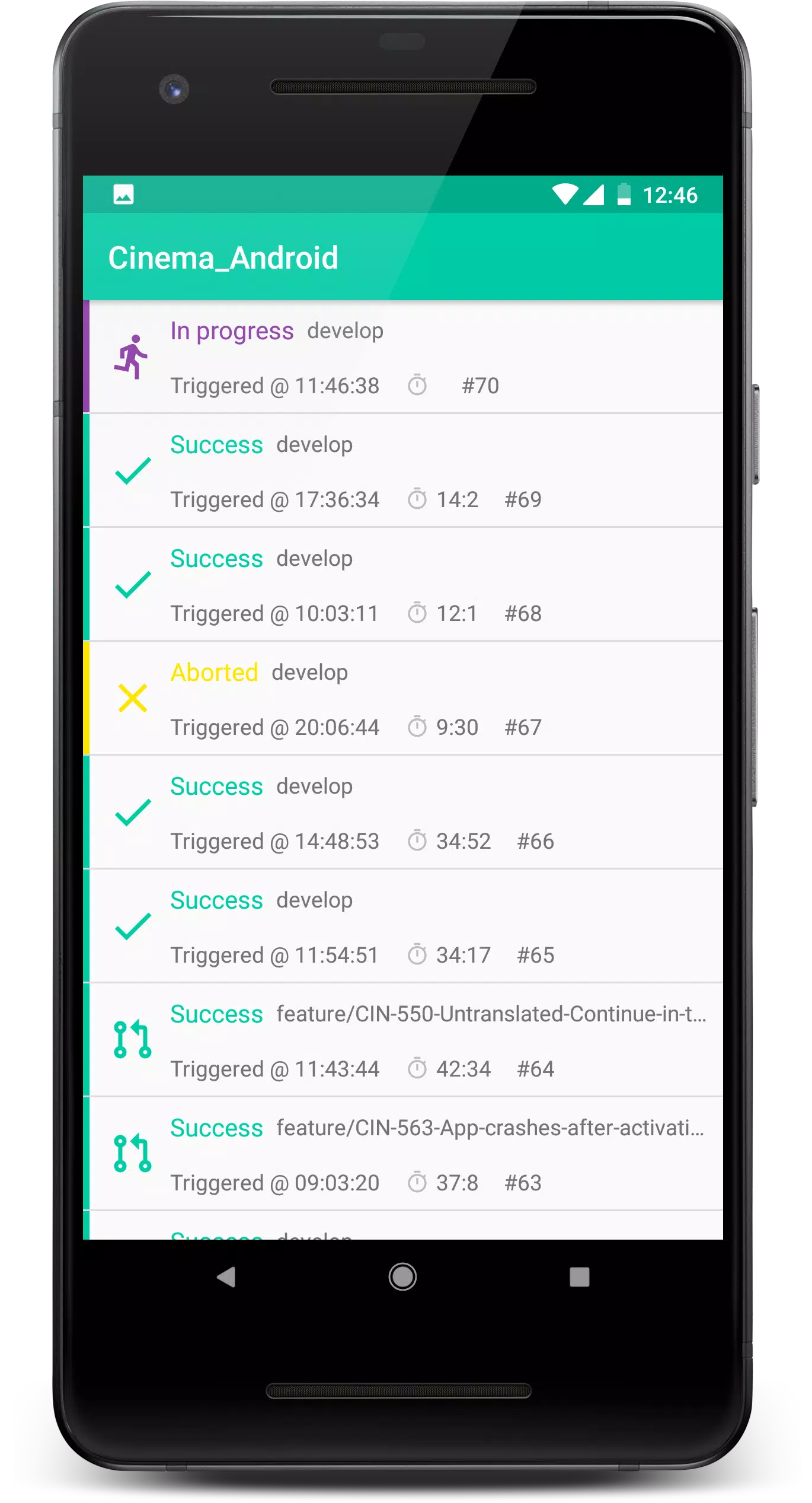 Bitrise Unofficial Screenshots