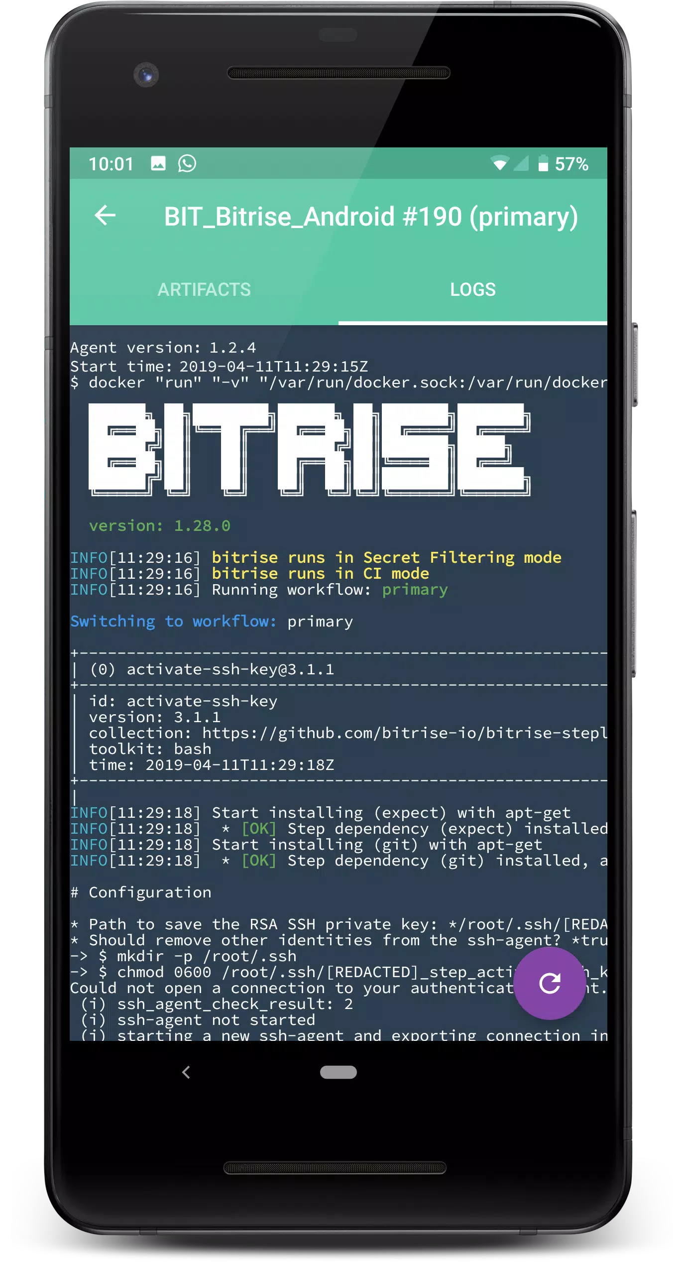 Bitrise Unofficial Screenshots