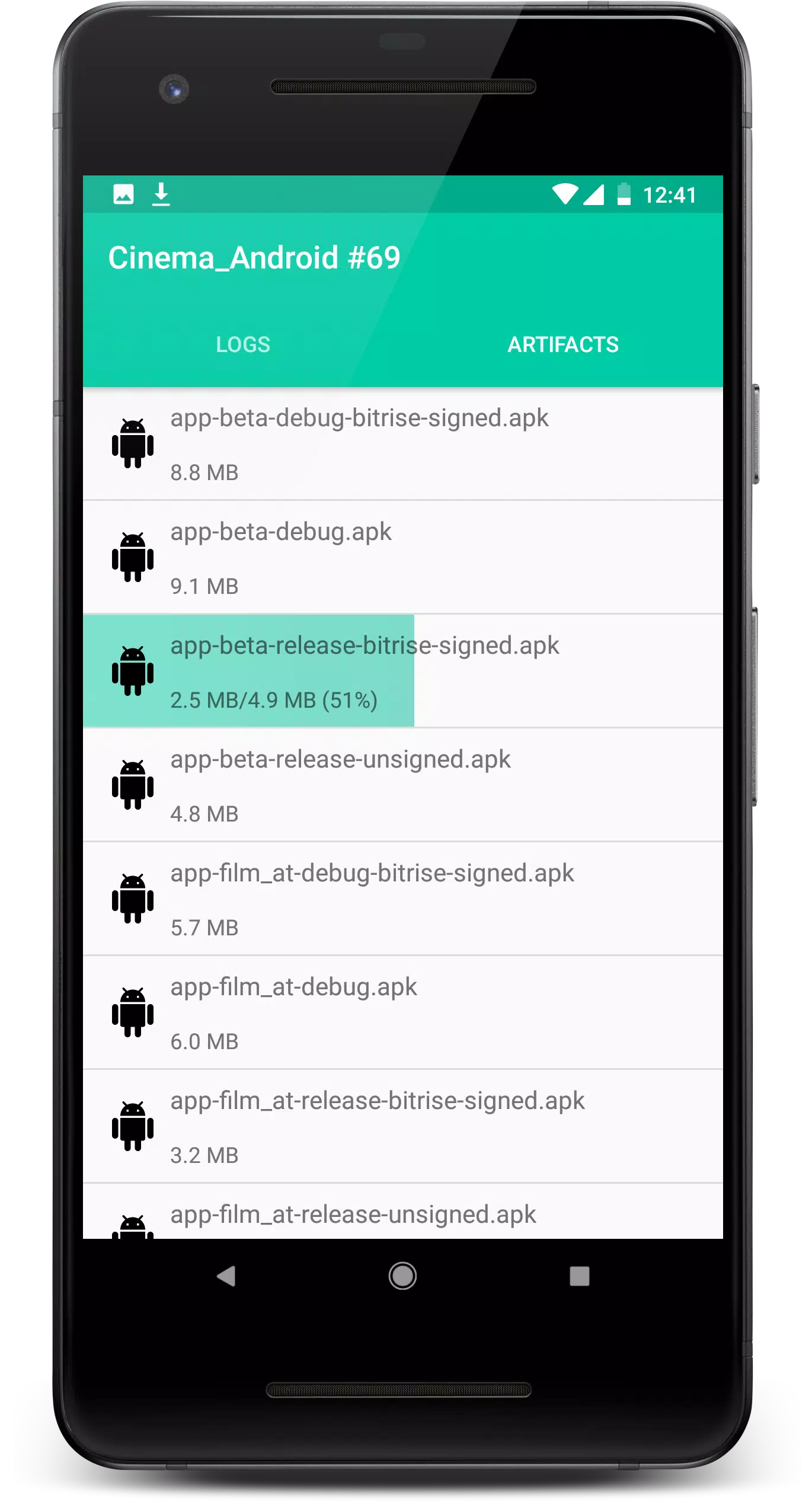 Bitrise Unofficial Screenshots