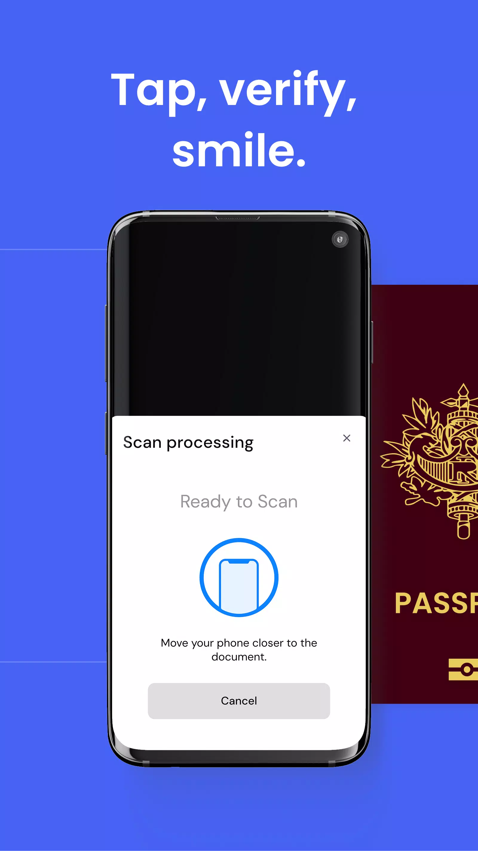Synaps - NFC verification Screenshots