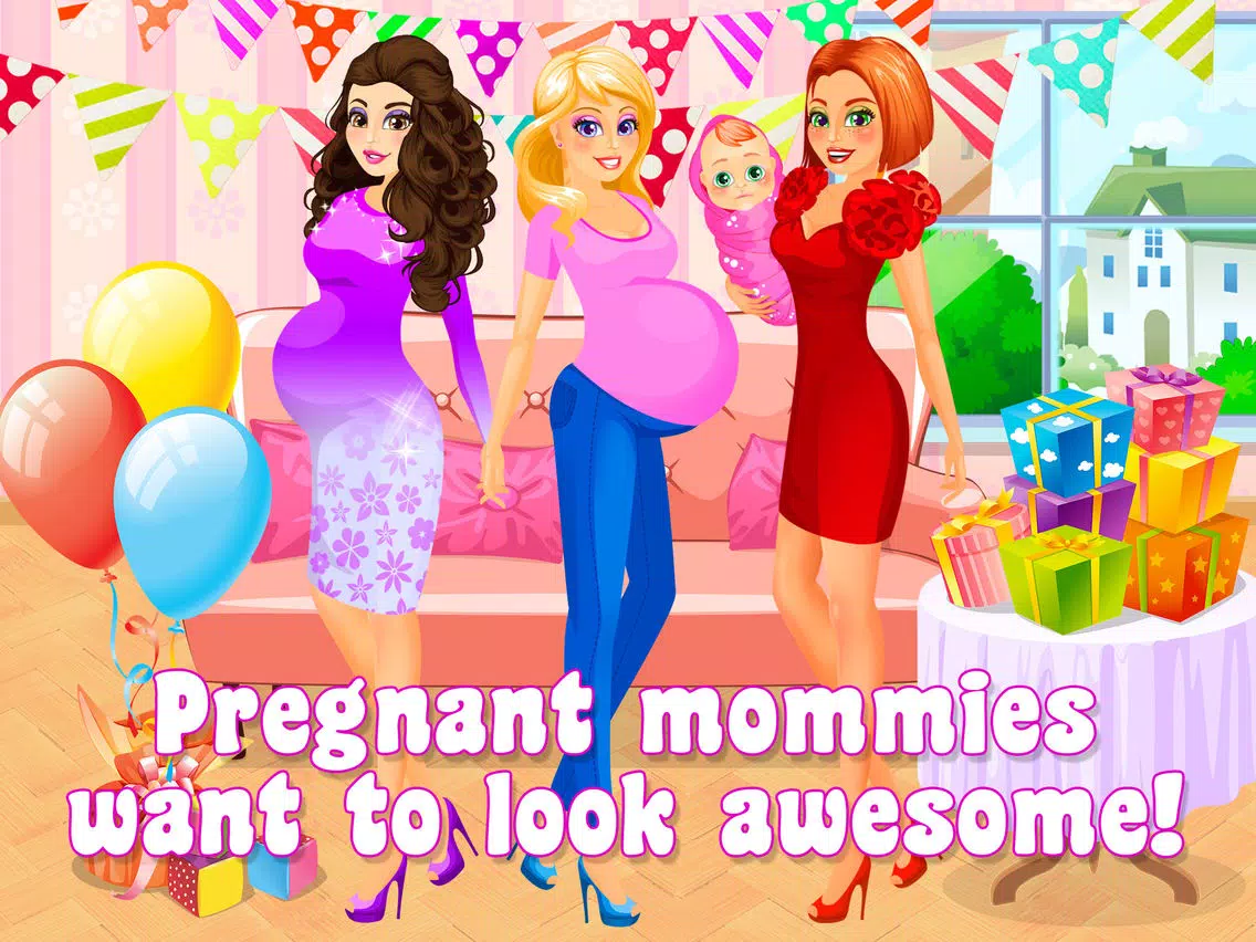Baby Shower Invitations Mommy Party Free iPad Screenshots