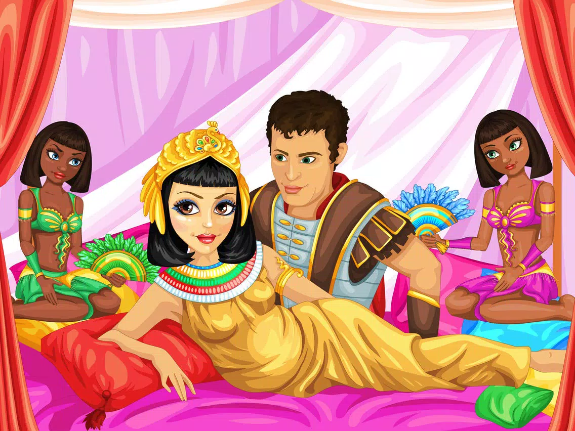 Cleopatra Gives Birth into water iPad Screenshots