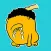 Animated Curly Hair Dog Stickers For iMessage