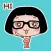 Animated Funny Mushroom Girl Stickers For iMessage