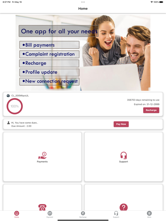 Aquifa Internet iPad Screenshots