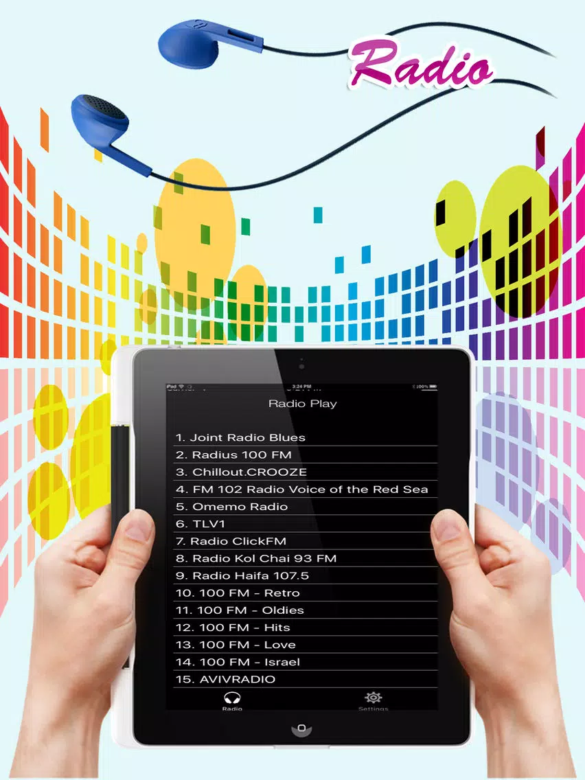 Israeli Radios - Top Stations Music Player FM iPad Screenshots