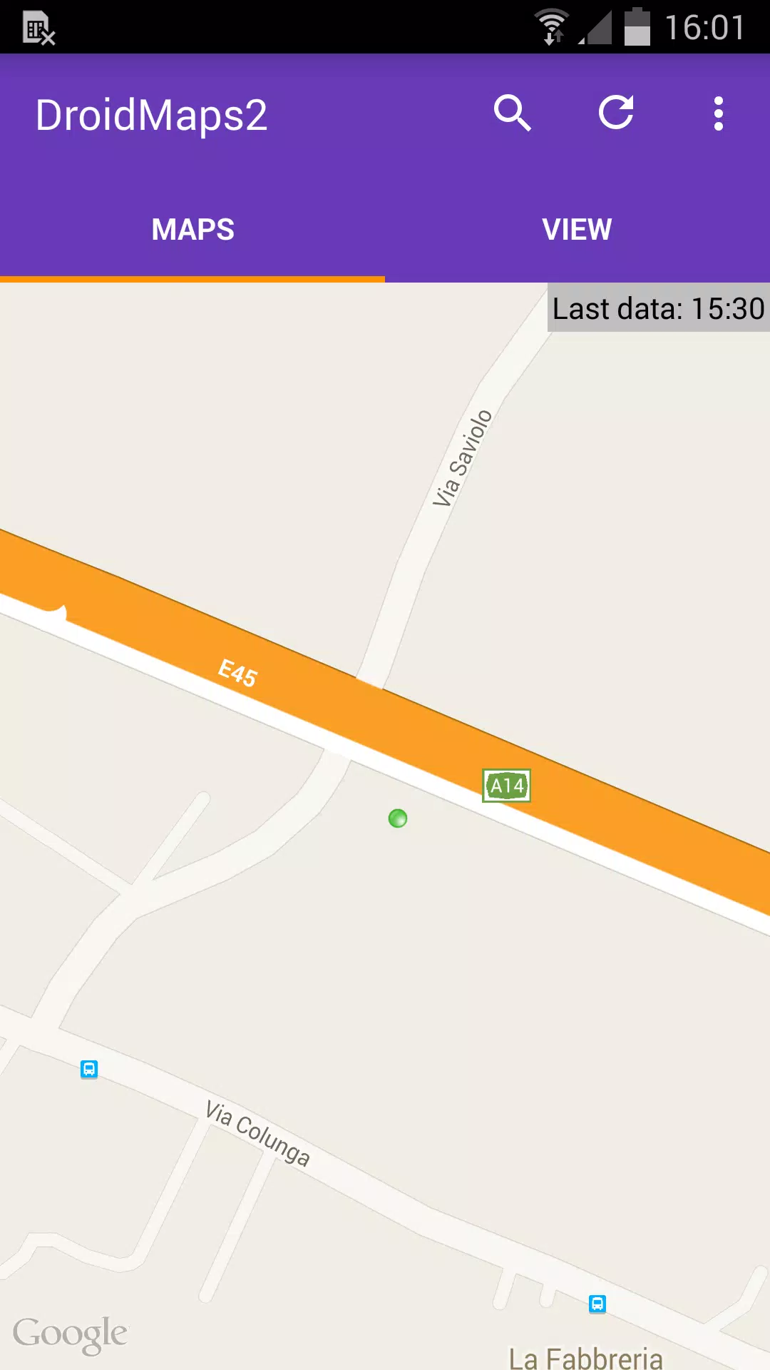 DroidMaps 2.0 Screenshots