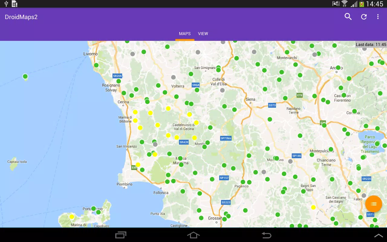 DroidMaps 2.0 Screenshots