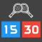 Padel scoreboard