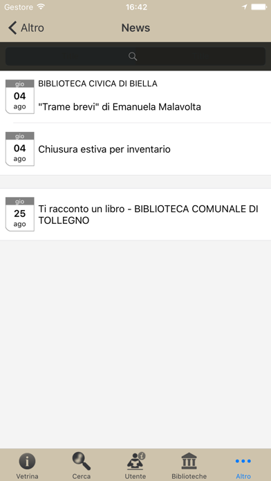 BiblioBI Screenshots