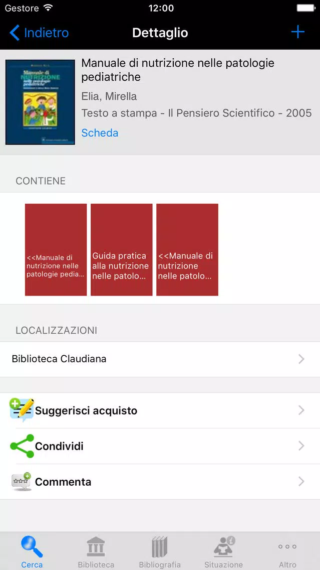 Biblio Claudiana Screenshots