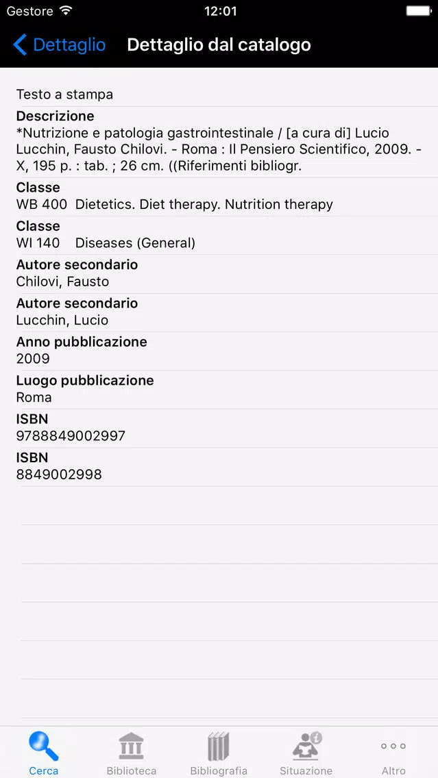 Biblio Claudiana Screenshots
