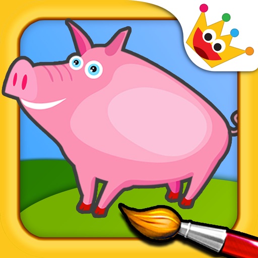The Farm - Paint & Animal Sounds Games for Toddler The Farm - Paint & Animal Sounds Games for Toddler
