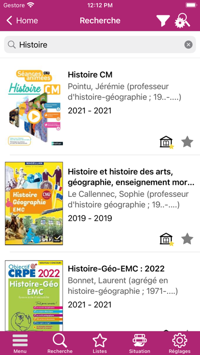 BU INSPÉ Lille HdF Screenshots