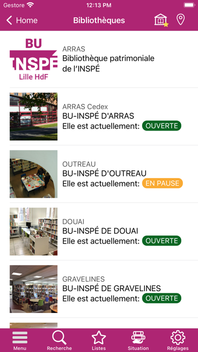 BU INSPÉ Lille HdF Screenshots