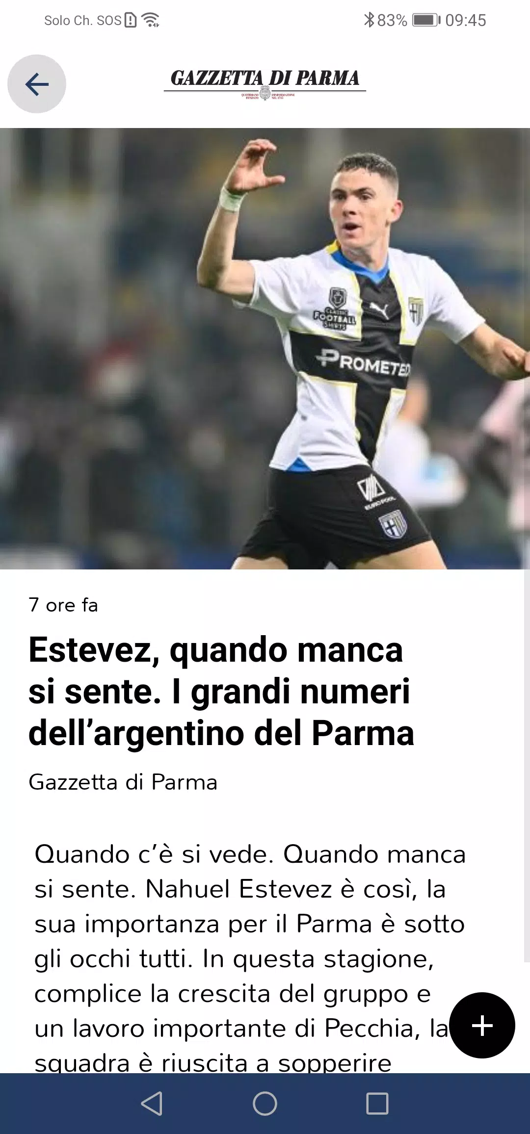 Gazzetta di Parma Screenshots