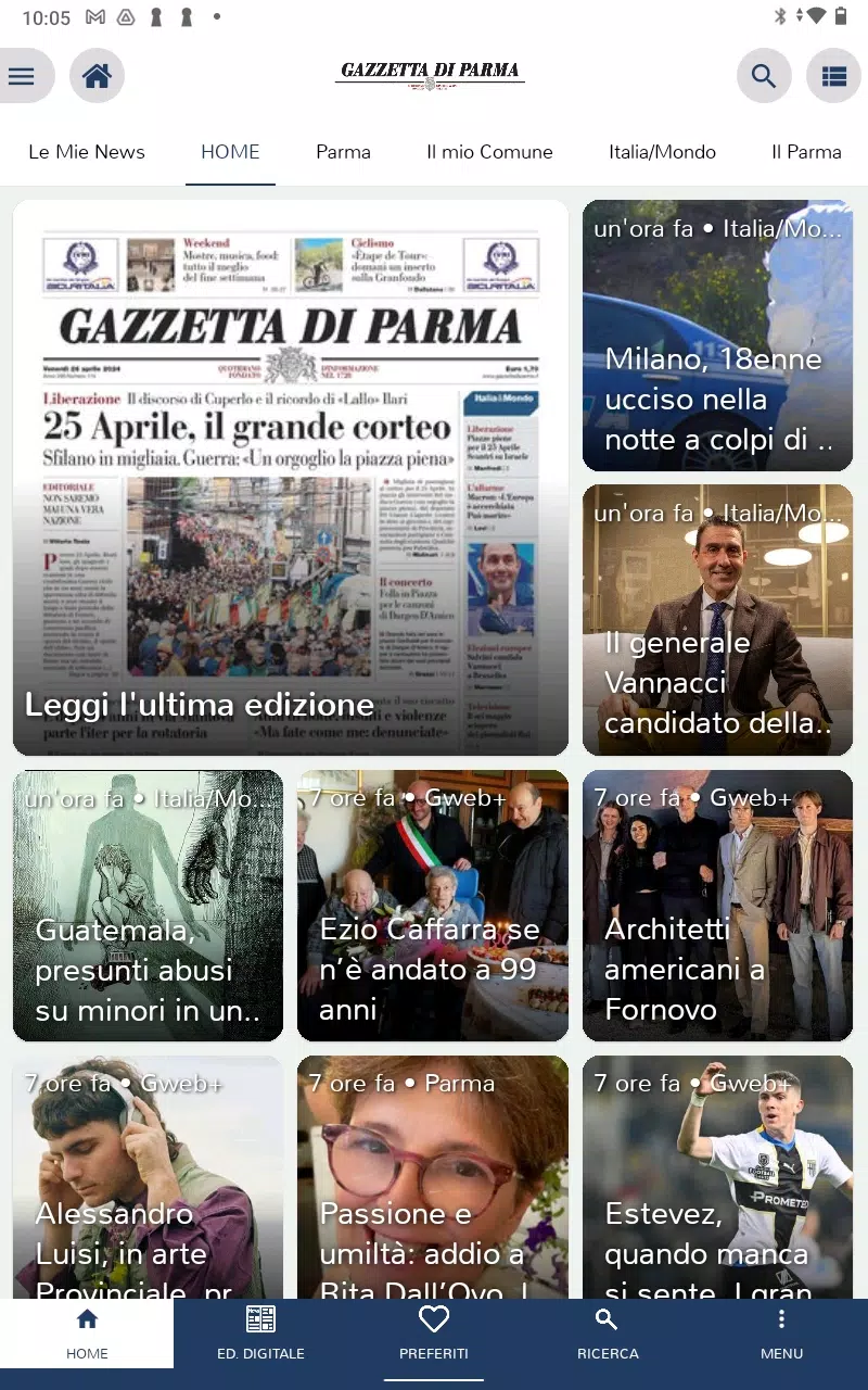 Gazzetta di Parma Screenshots