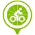 Green Bike Biker