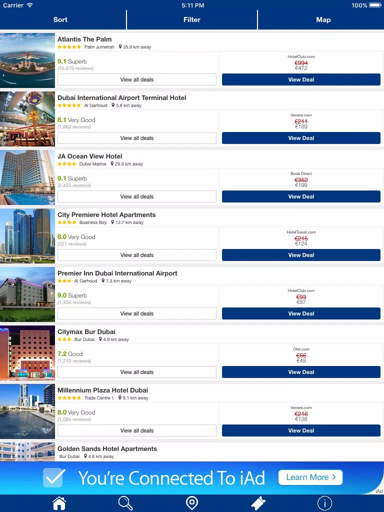 Marrakech Hotels + Compare and Booking Hotel for Tonight with map and travel tour iPad Screenshots