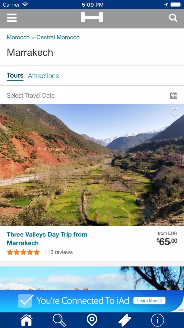 Marrakech Hotels + Compare and Booking Hotel for Tonight with map and travel tour Screenshots