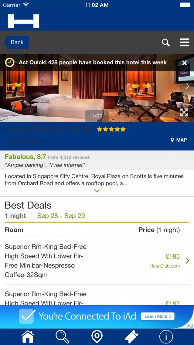 Marrakech Hotels + Compare and Booking Hotel for Tonight with map and travel tour Screenshots