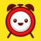 Wake up! Stickers with Kawaii faces