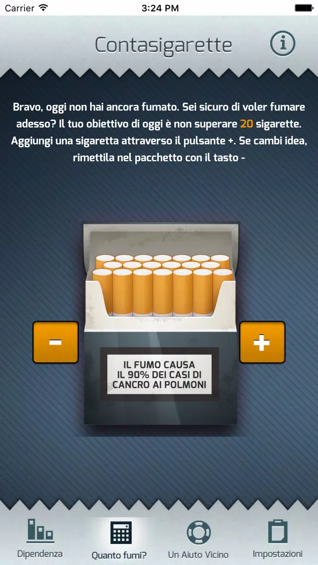 Quanto fumi? Screenshots